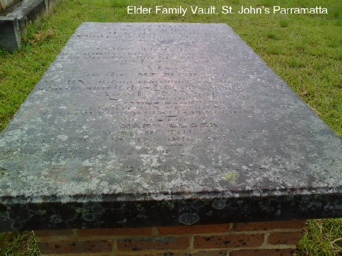 Elder family vault, St. John's
